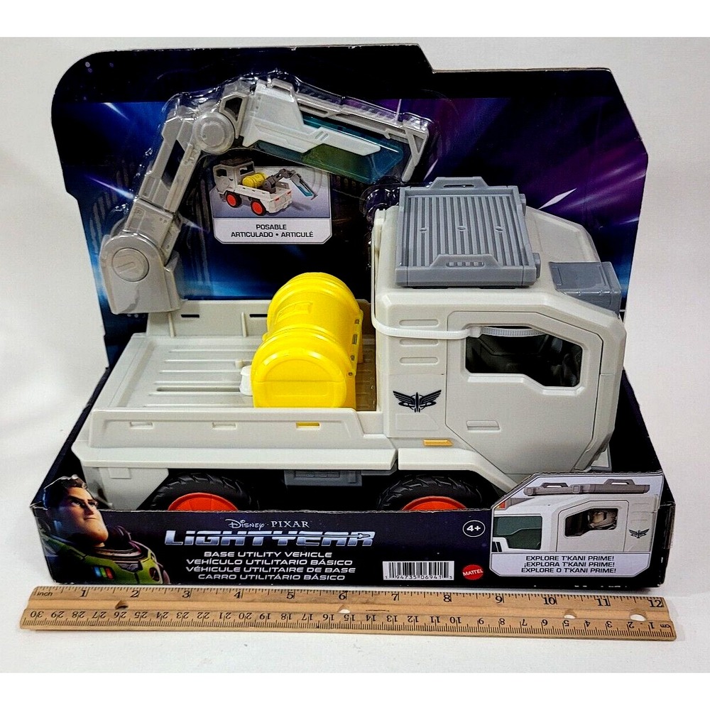 Disney Pixar BUZZ LIGHTYEAR Base Utility Vehicle Posable - Picture 8 of 9